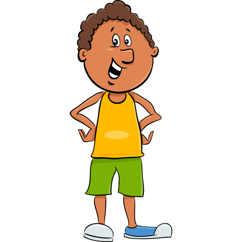 Autocollant Enfants Petit Garçon 2