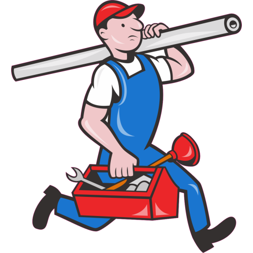 Autocollant Métier Travaux Publics Plombier 5