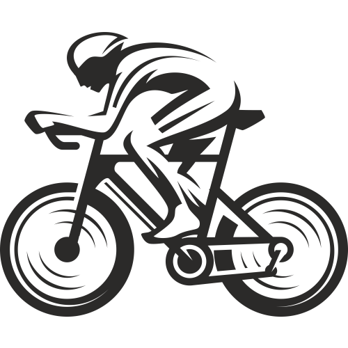 Sticker Métier Loisirs Sport Cycliste