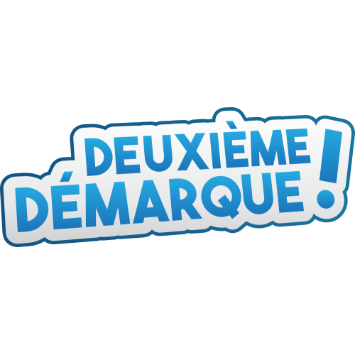 Autocollant Soldes Deuxième Démarque 3