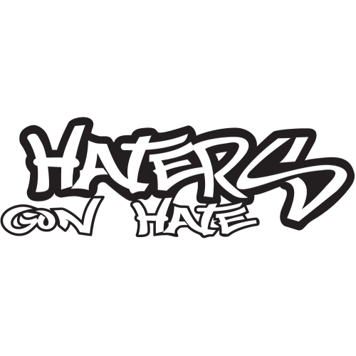 Sticker Jdm Haters Gon Hate