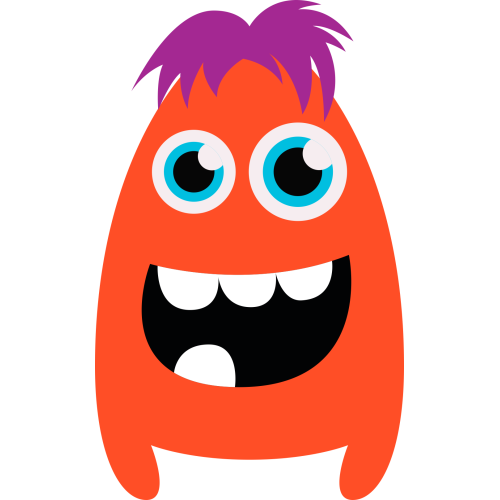 Autocollant Monstre Enfant 23