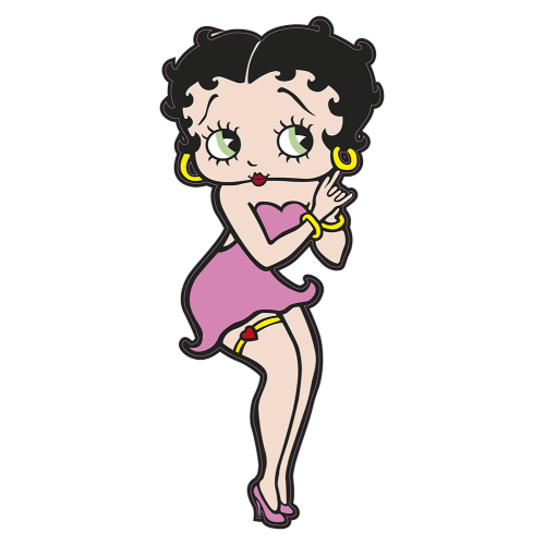Autocollant Betty Boop