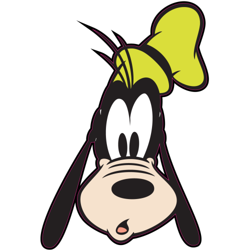 Autocollant Tete Dingo