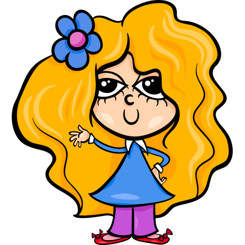 Autocollant Enfants Petite Fille 3