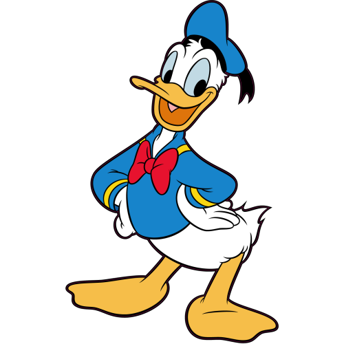 Autocollant Donald
