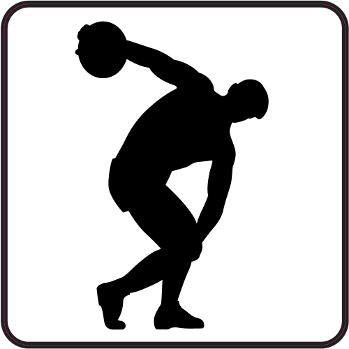 Autocollant Disque B