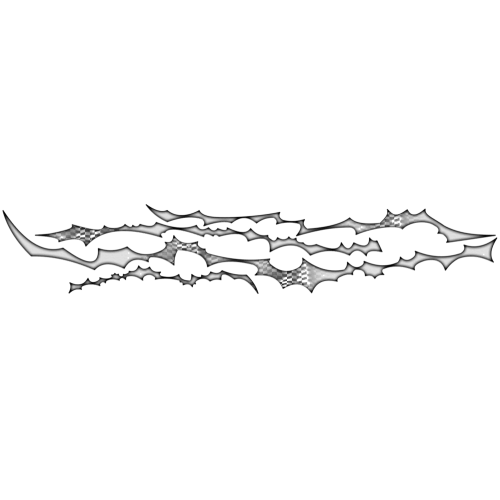 Autocollant Flaming Couleur