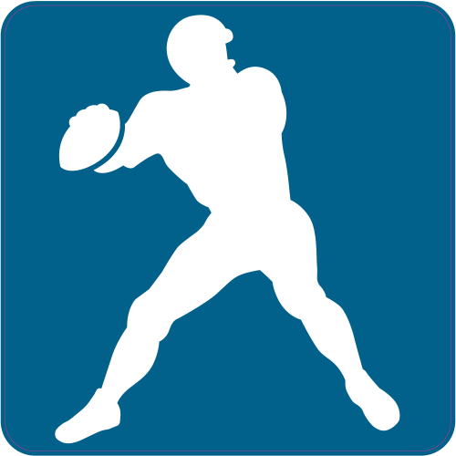 Autocollant Footbal Americain A