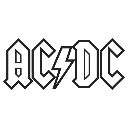 Sticker Acdc