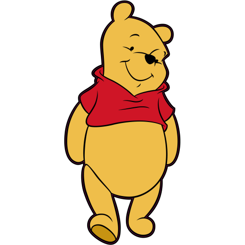 Autocollant Winnie 23