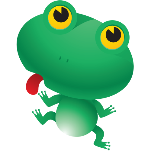 Autocollant Grenouille 2 Pour Enfants