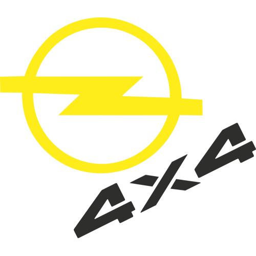 Autocollant Opel 4x4