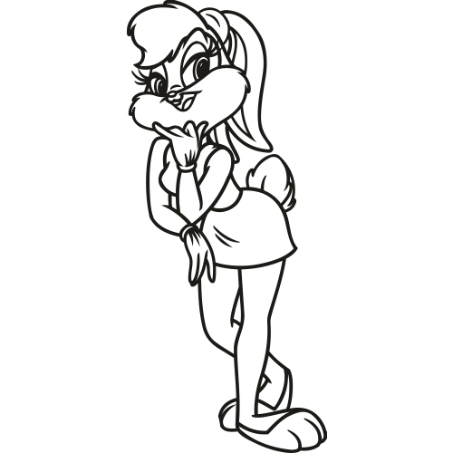 Sticker Lola Bunny