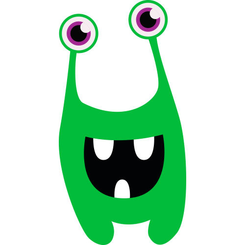 Autocollant Monstre Enfant 33