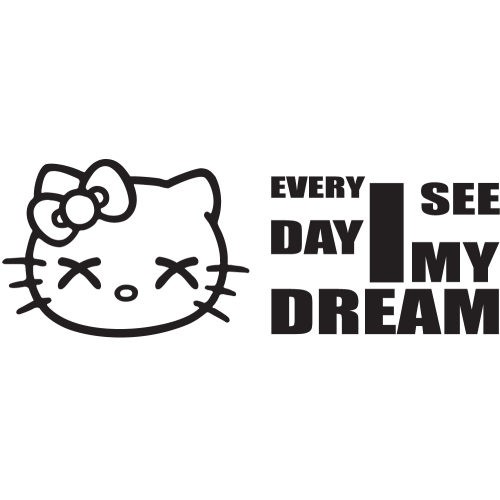 Sticker Jdm See My Dream