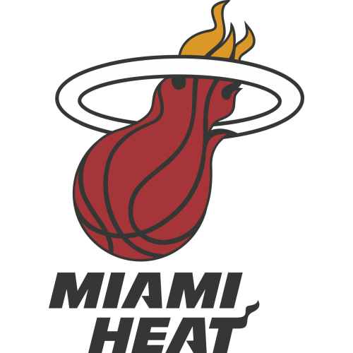 Autocollant Logo Nba Team Miami Heat