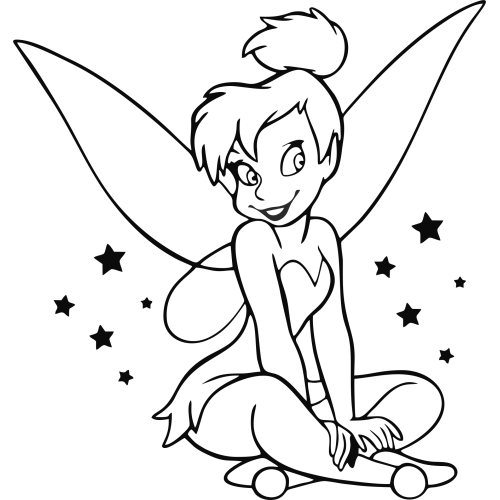 Sticker Fe?e Clochette