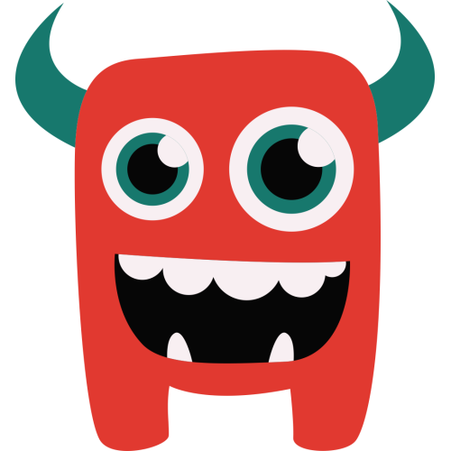 Autocollant Monstre Enfant 21