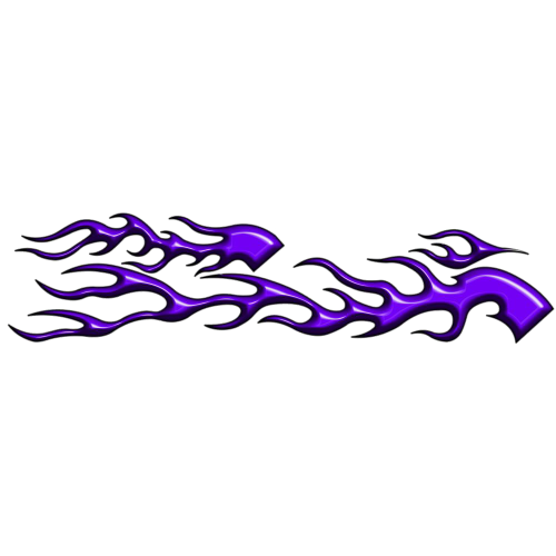 Autocollant Flaming Couleur