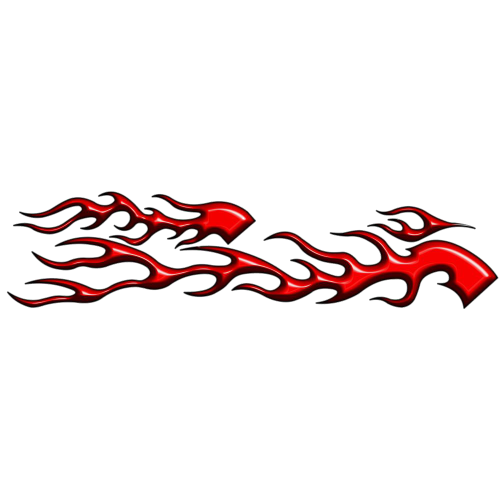 Autocollant Flaming Couleur
