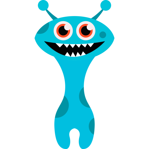 Autocollant Monstre Enfant