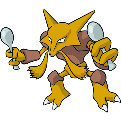Sticker Pokemon Alakazam