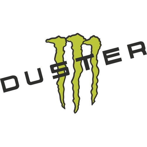 Autocollant Logo Dacia Monster