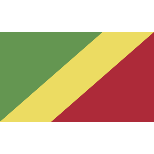 Autocollant Drapeau Congo