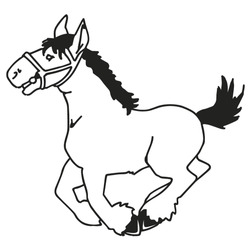 Sticker Chevaux