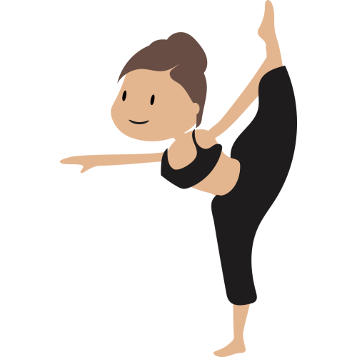 Autocollant Logo Yoga Meditation 5