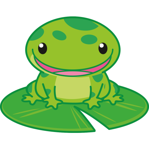 Autocollant Animaux Grenouille