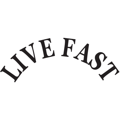 Sticker Jdm Live Fast