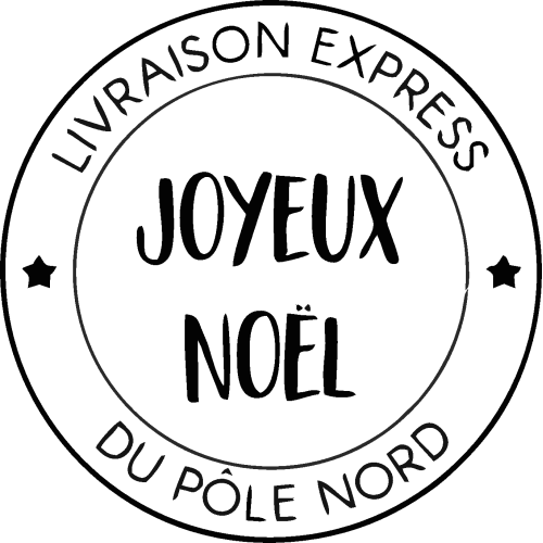 Sticker Livraison Express Du Pôle Nord