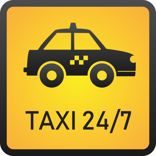 Autocollant Métier Taxi 7