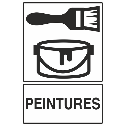 Autocollant Recyclage Peinture