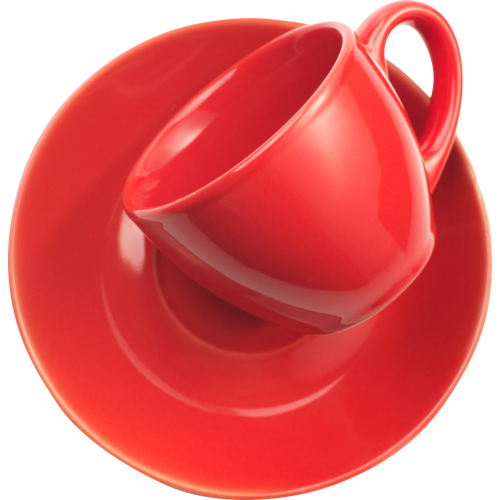 Autocollant Divers Tasse Rouge