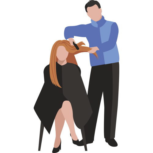 Autocollant Métier Coiffure 4