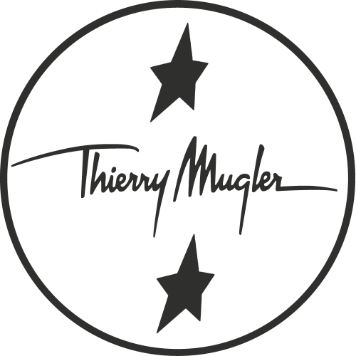Sticker Thierry Mugler Fond Blanc