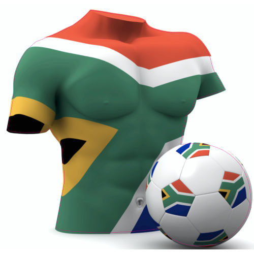Autocollant Foot Afrique Du Sud