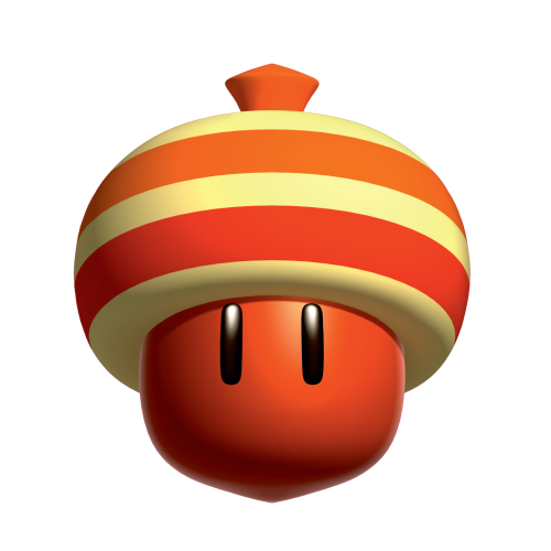 Autocollant Mario Champignon