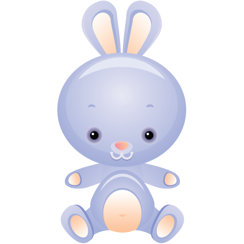 Autocollant Lapin Pour Enfants