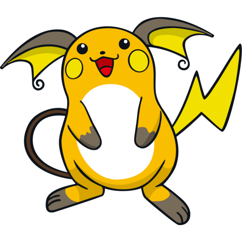 Sticker Pokemon Raichu