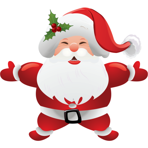 Autocollant Déco Père Noel