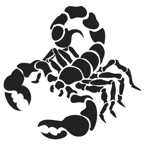 Sticker Signe Du Zodiaque Scorpion