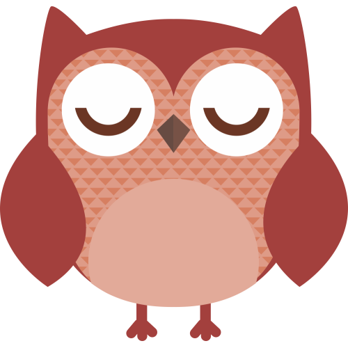 Autocollant Animaux Chouette