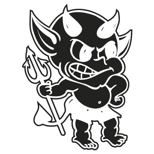 Sticker Diable