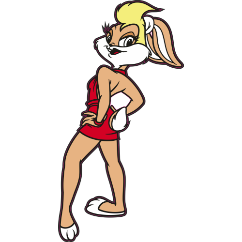 Autocollant Lola Bunny