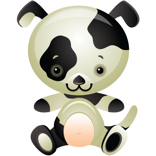 Autocollant Chien 3 Pour Enfants