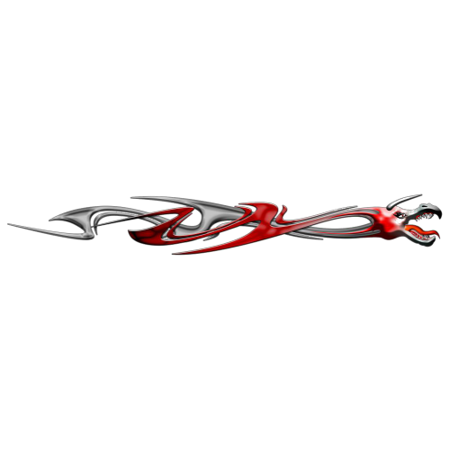 Autocollant Flaming Couleur